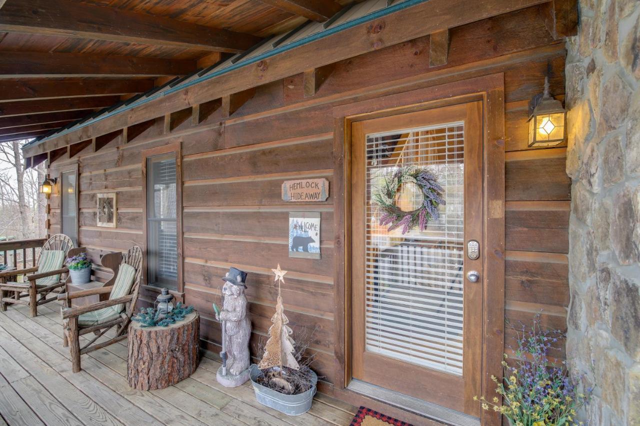 Smoky Mountains Cabin With Hot Tub, Deck And Views! Sevierville Luaran gambar