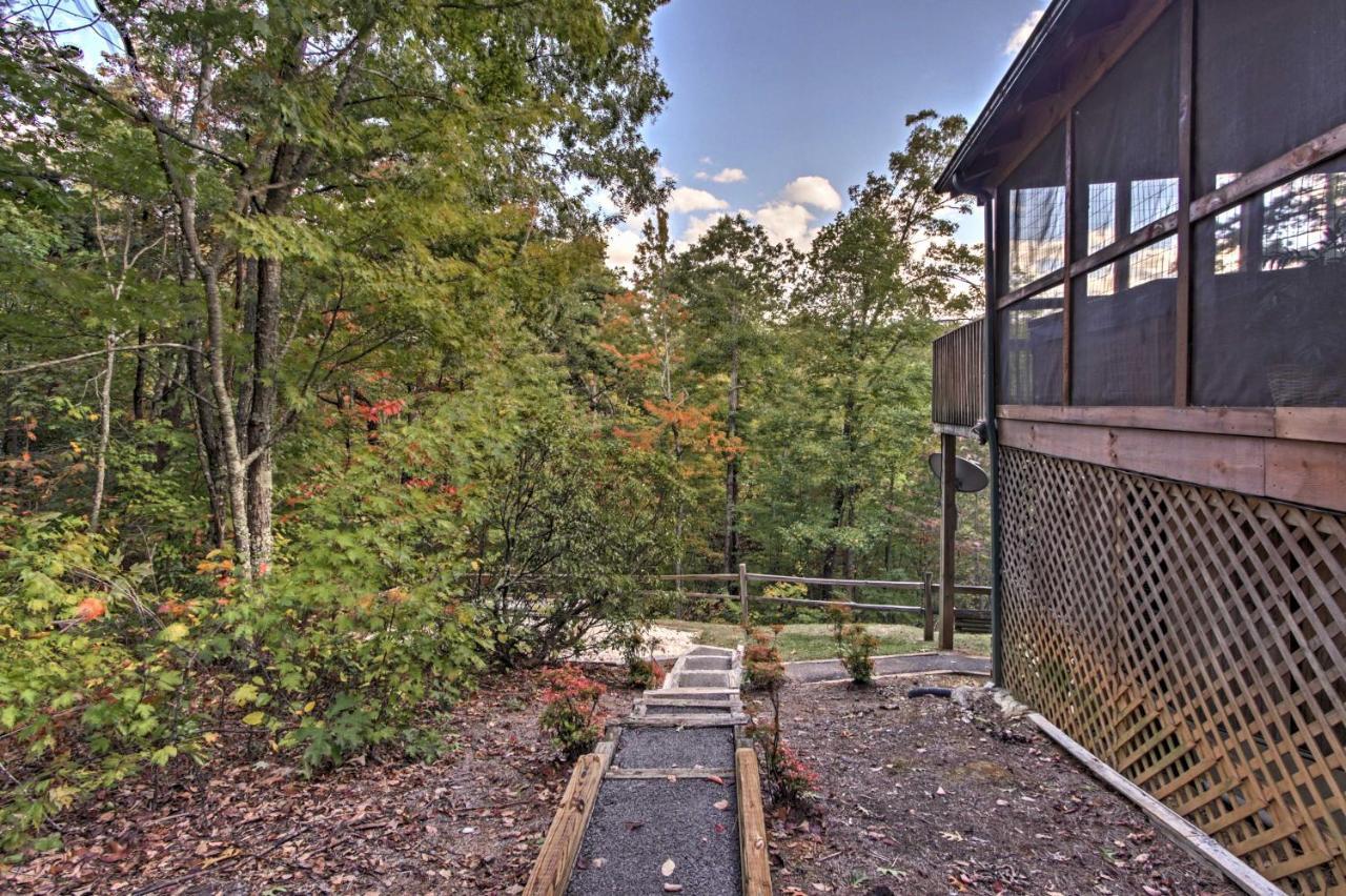 Smoky Mountains Cabin With Hot Tub, Deck And Views! Sevierville Luaran gambar